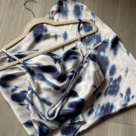 shona joy palma bias cowl midi dress - Picture 7 of 8